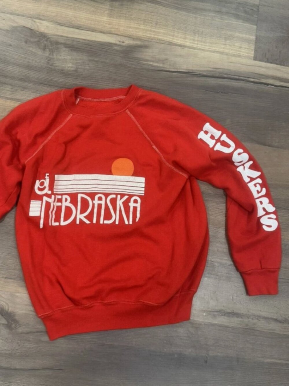 Nebraska Cornhuskers Vintage 1980s Sweatshirt Adult Size S